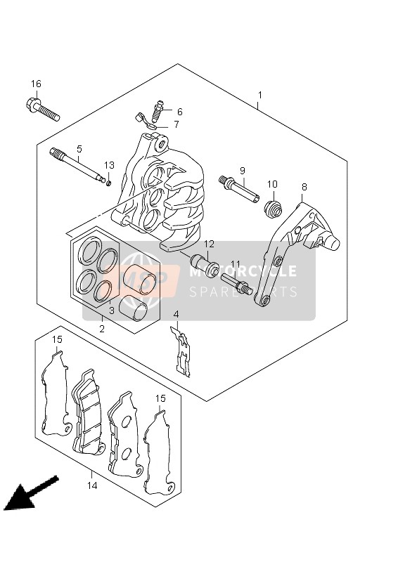 5910003890, Piston Set, Suzuki, 1